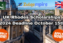 Rhodes Scholarships UK 2024