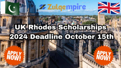 Rhodes Scholarships UK 2024